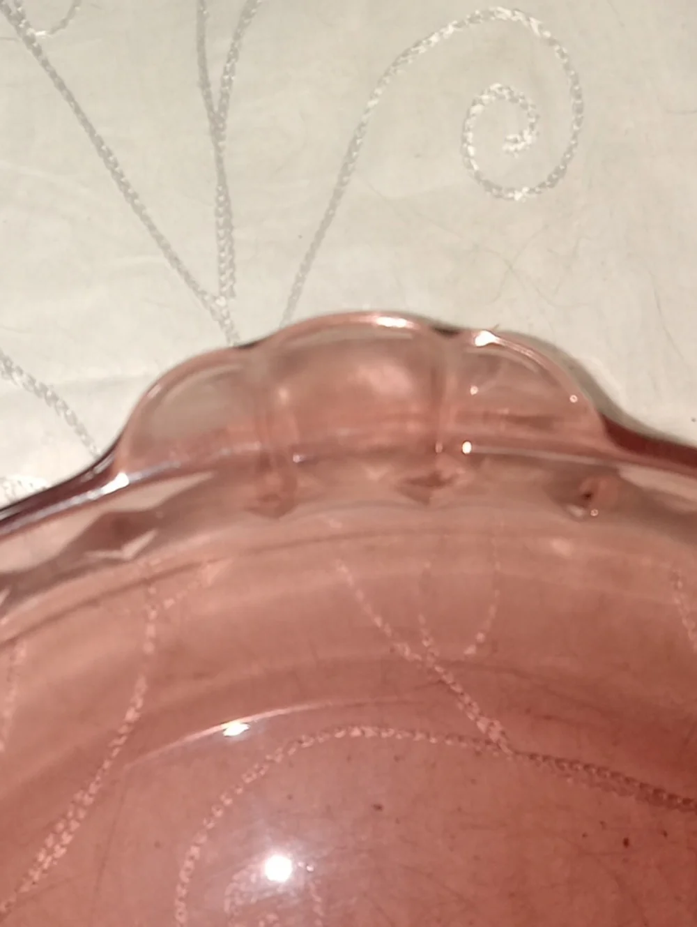 Vintage Pyrex By Corningware Amethyst Glass Pie Pan